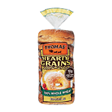 Thomas' Bagels Hearty Grains 100%  Whole Wheat Pre-Sliced 6 Ct Full-Size Picture